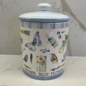 Hallmark Marjolein Bastin Birdsong Butterflies Floral Canister